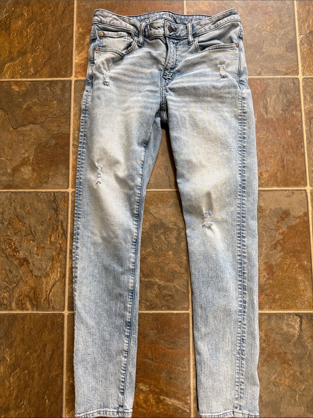 Men’s American Eagle Outfitters Light Wash Skinny Jeans